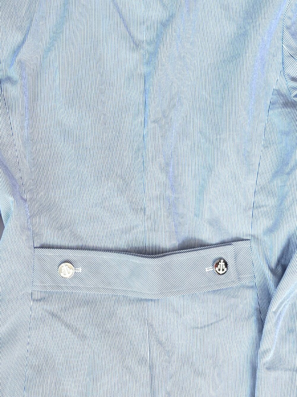 Brooks Brothers Light Blue Seersucker Women's Blazer Striped Work Jacket 8 - Picture 5 of 5